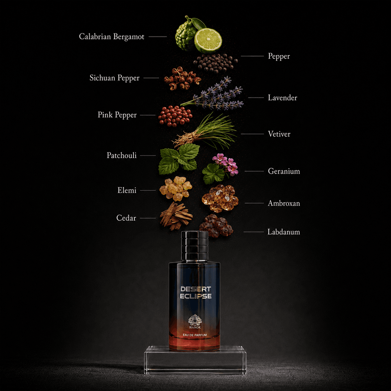 DESERT ECLIPSE — Ingredients